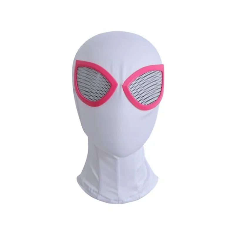 Kids Spider Mask Superhero Costume Spandex Lens Halloween Adults Party Game Performance Prop Cosplay Remy Miles Steel