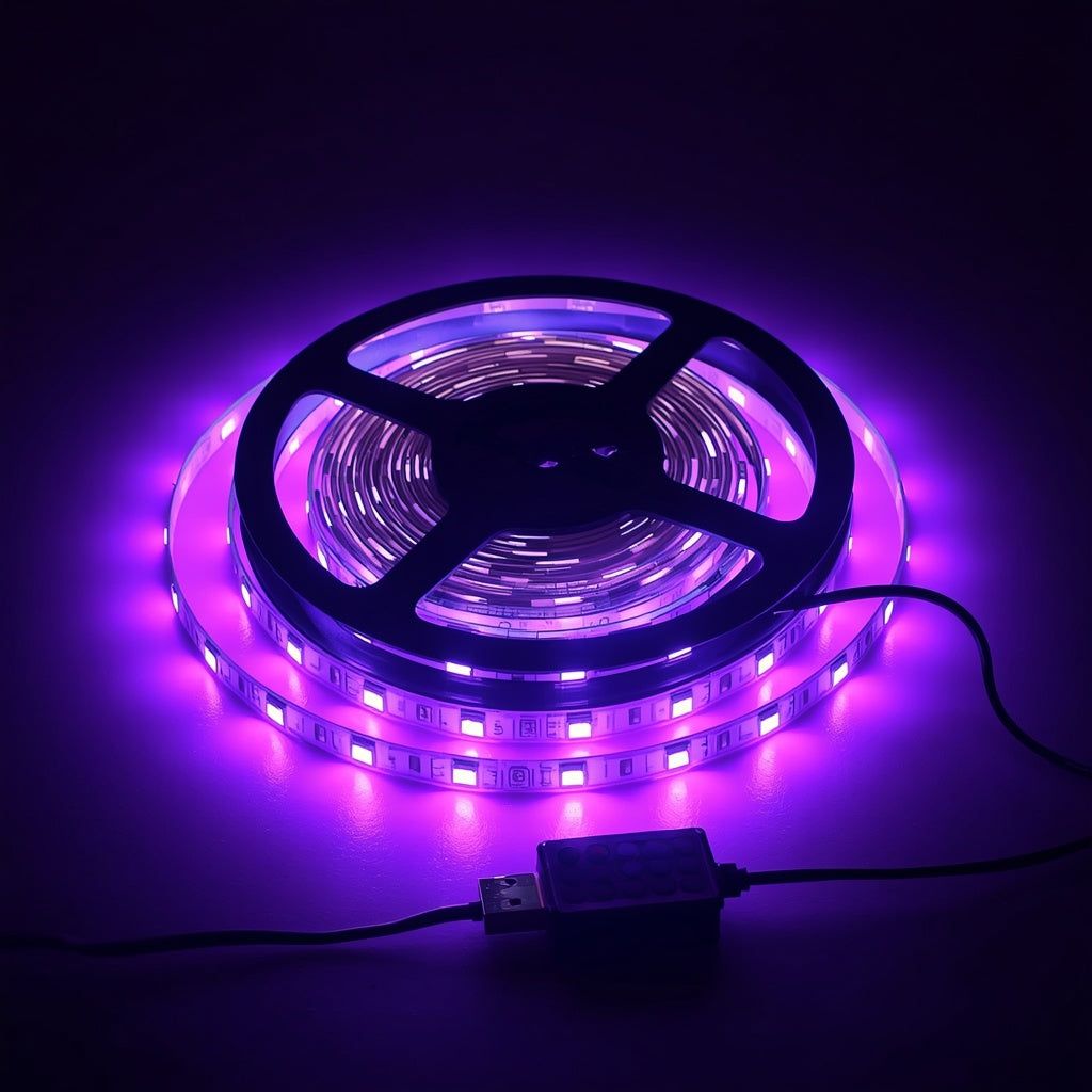 Tira de Luces LED RGB | App Bluetooth + Mando | 9 Tamaños